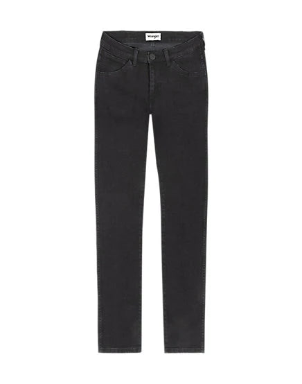 WRANGLER Jeans Uomo Wrangler Skinny Fit nero "Bryson"