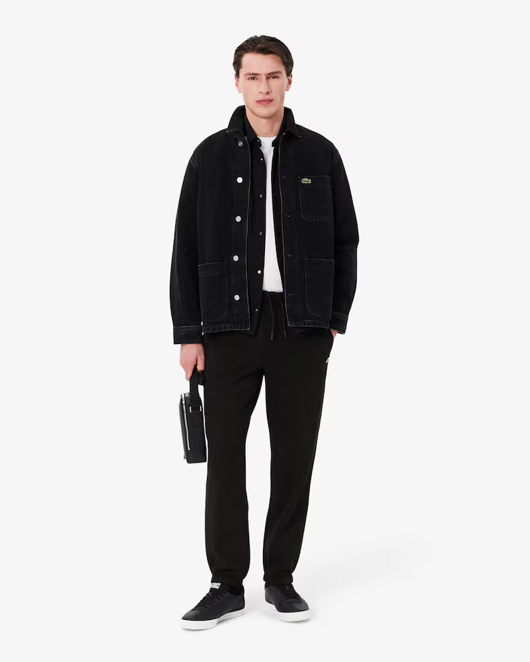 LACOSTE Pantaloni sportivi Uomo Regular fit con coulisse in cotone felpato