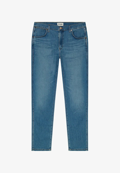 Wrangler · Jeans Larston uomo slim tapered blu chiaro