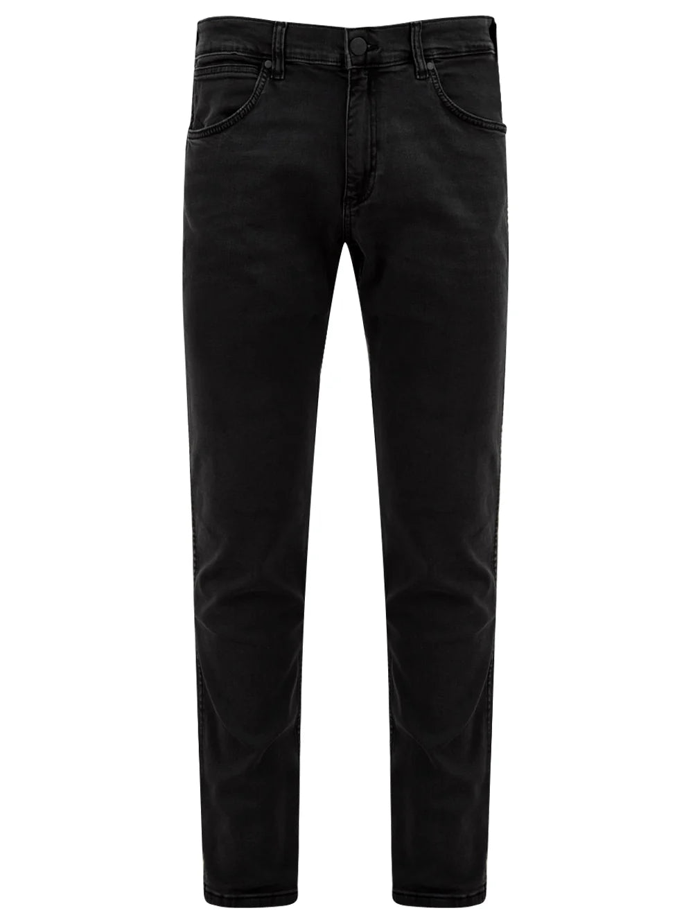 WRANGLER Jeans Regular Straight denim Back to Black “Greensboro”