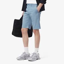 Lacoste Bermuda Chino Slim Fit in Cotone Stretch