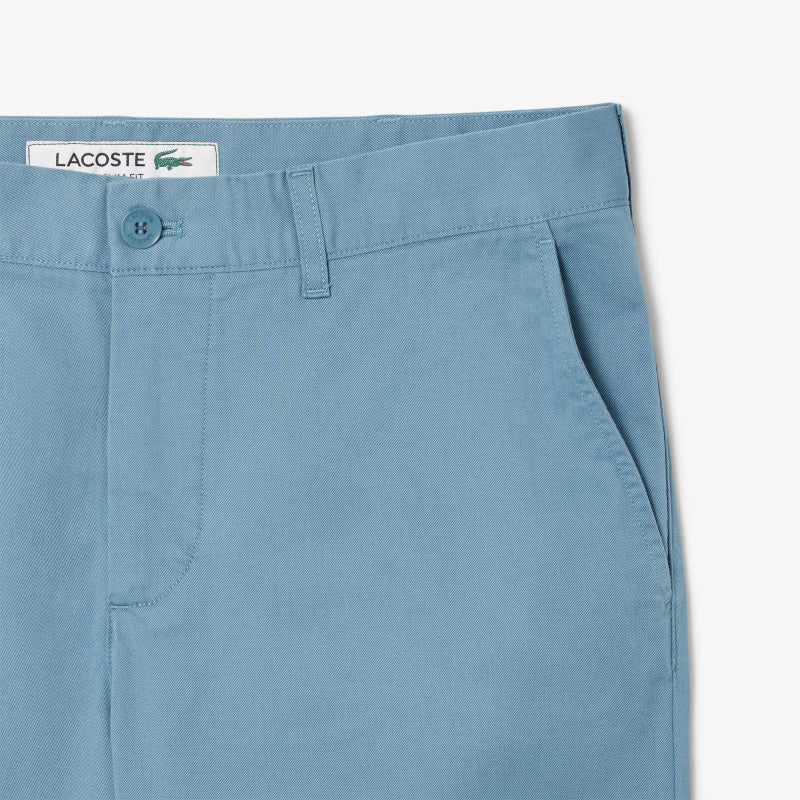 Lacoste Bermuda Chino Slim Fit in Cotone Stretch