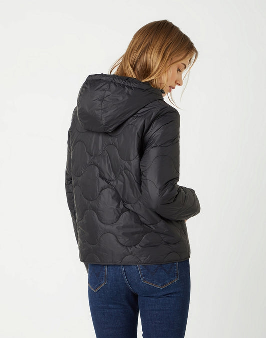 WRANGLER Piumino Donna leggero in nero