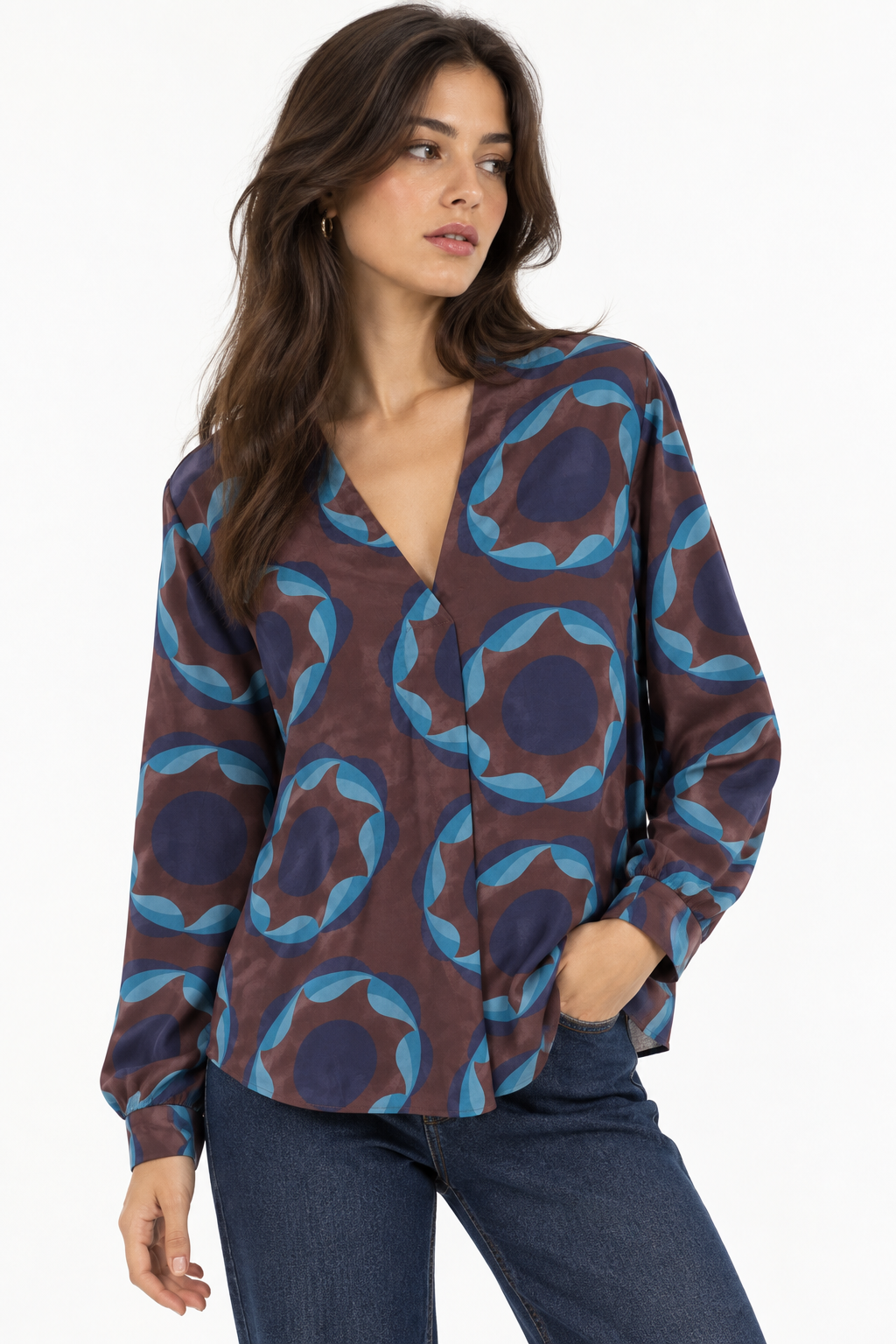 Rebeka Ross · Blusa donna fantasia sole