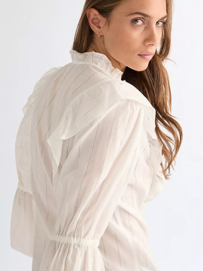 Wrangler · Camicia Romance donna balze bianco