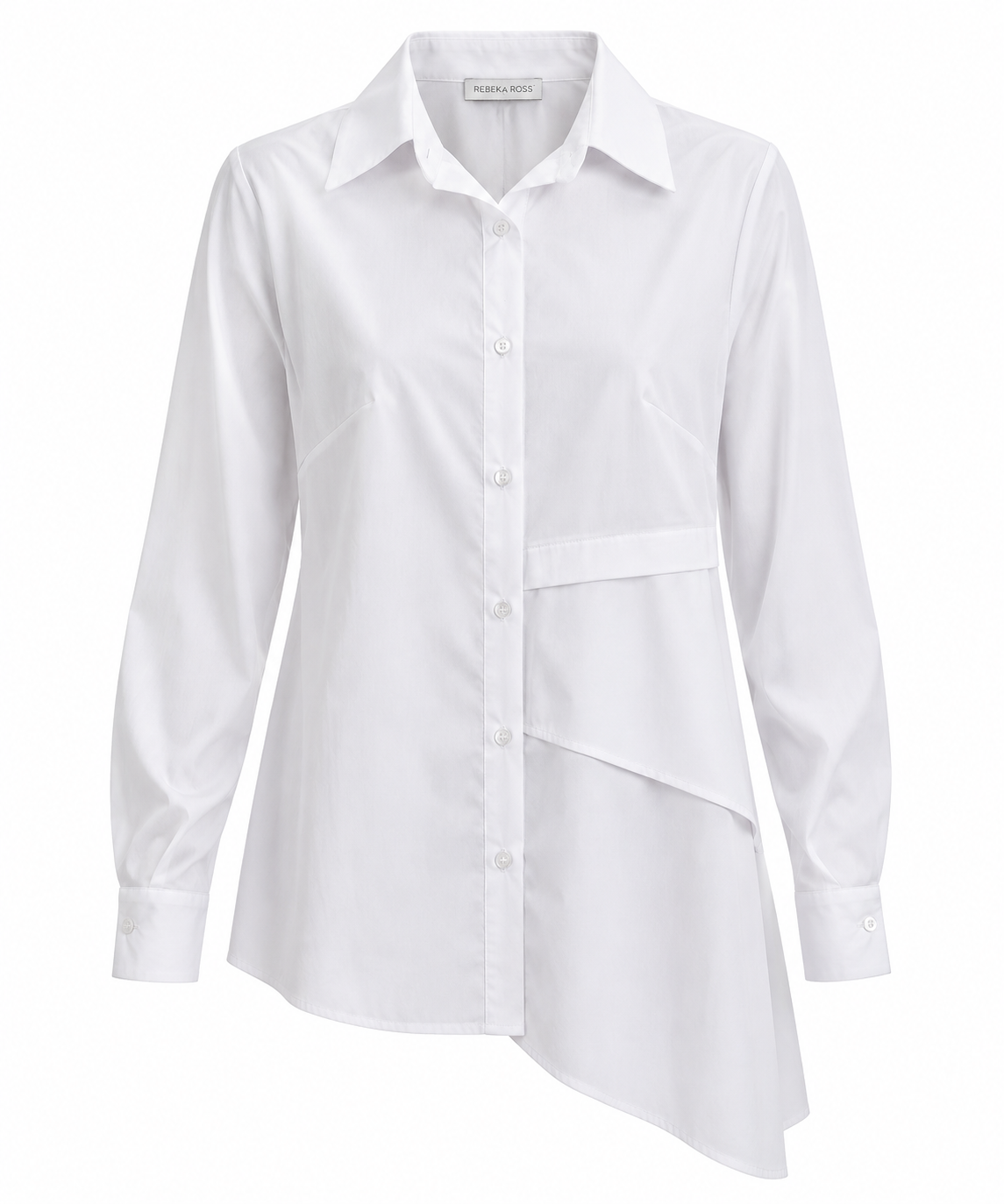Rebeka Ross · Camicia donna svasata asimmetrica
