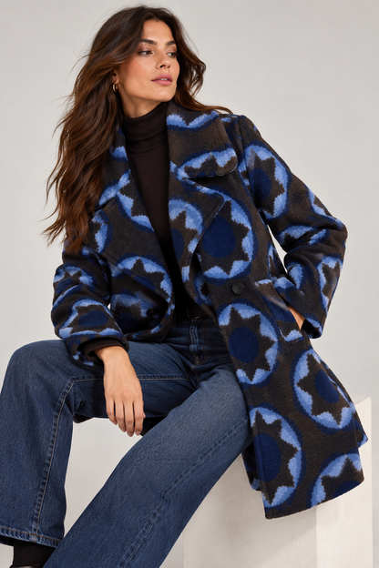 Rebeka Ross · Cappotto donna fantasia sole