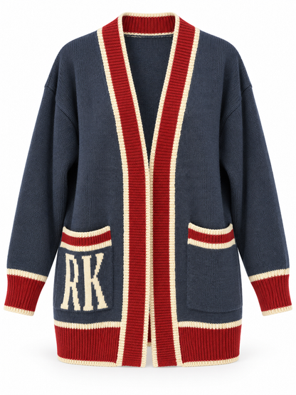 Rebeka Ross · Cardigan donna lungo college