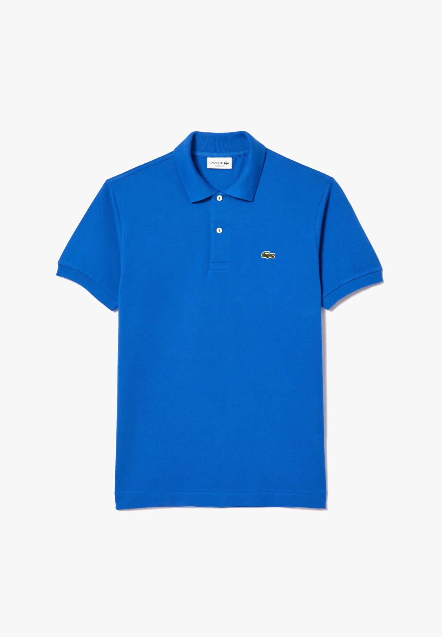 LACOSTE Polo Uomo Manica Corta Cotone Pima Azzurro