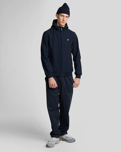 Lyle & Scott Giacca Uomo Softshell foderata in pile Blu