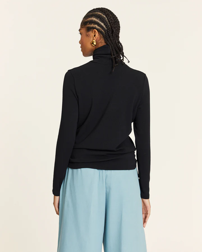 Dolcevita Verde Donna in Maglia Elasticizzata - Pepaloves