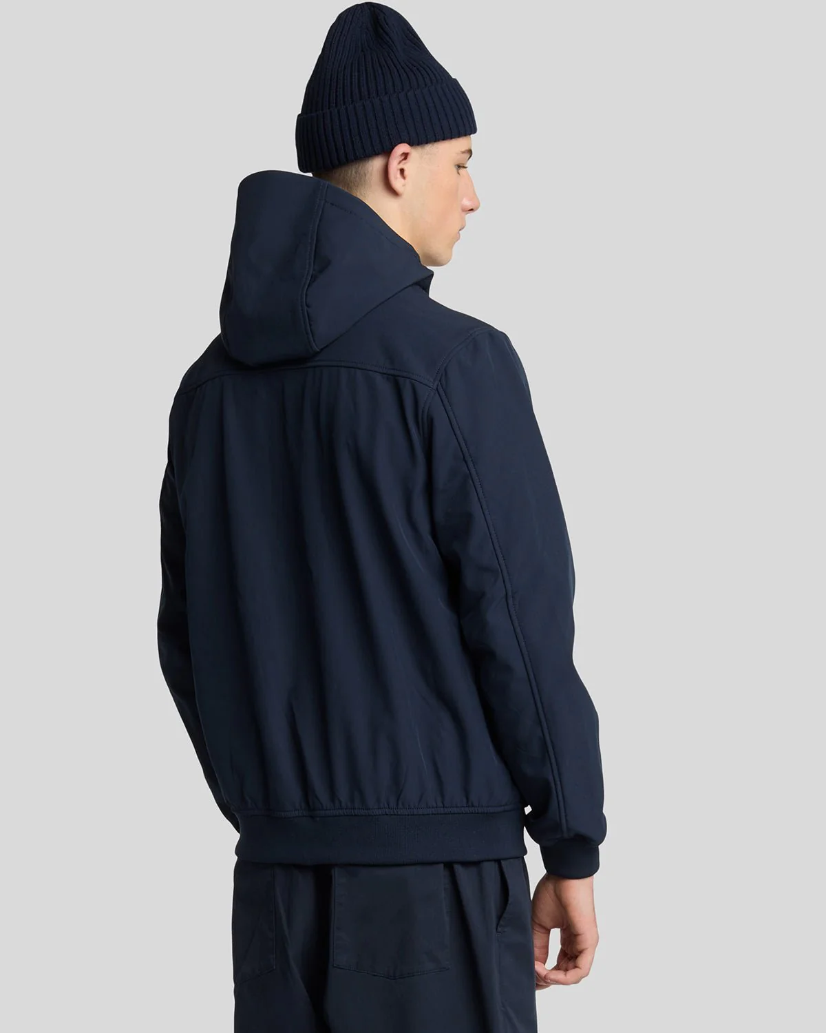 Lyle & Scott Giacca Uomo Softshell foderata in pile Blu