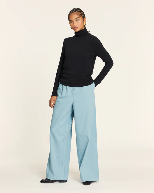 Dolcevita Verde Donna in Maglia Elasticizzata - Pepaloves