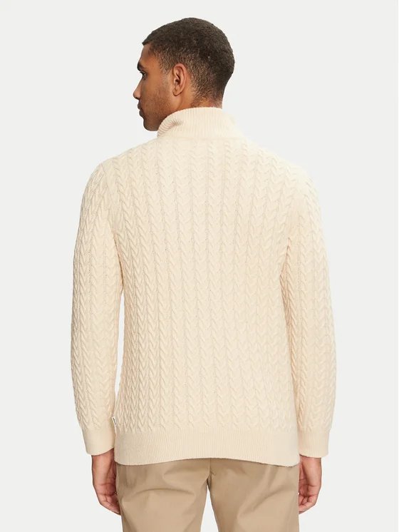 WRANGLER Maglione Uomo con mezza zip in misto lana