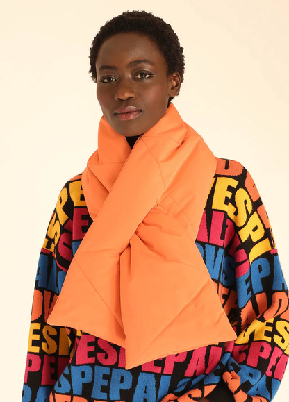 Sciarpa Donna Pepaloves Quilted Bananas – Imbottita con Stampa Colorata