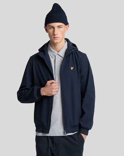 Lyle & Scott Giacca Uomo Softshell foderata in pile Blu
