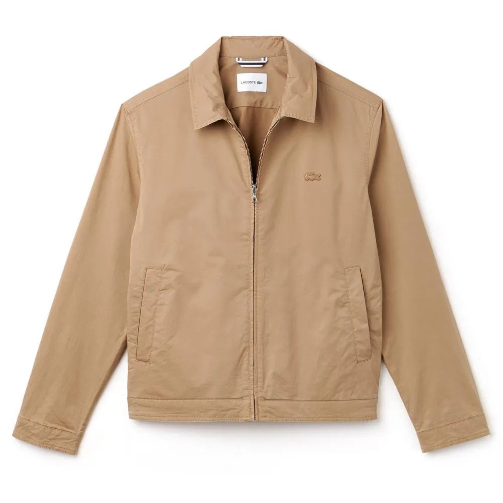 Lacoste Giacca Uomo blouson in cotone Beige