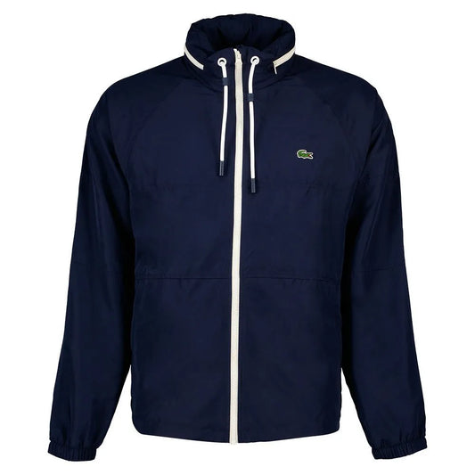 Lacoste Giacca in taffetà color block Blu