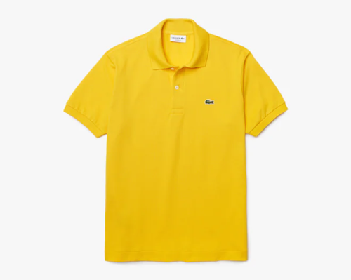 Lacoste · Polo L1212 uomo manica corta piqué Giallo