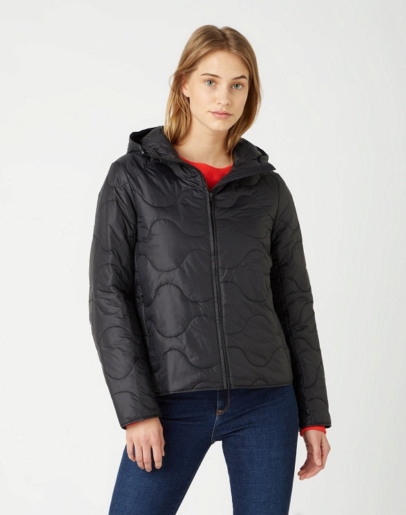 WRANGLER Piumino Donna leggero in nero