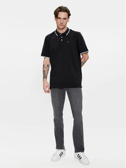 Wrangler · Jeans Larston uomo slim tapered grigio scuro