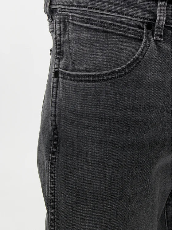 Wrangler · Jeans Larston uomo slim tapered grigio scuro