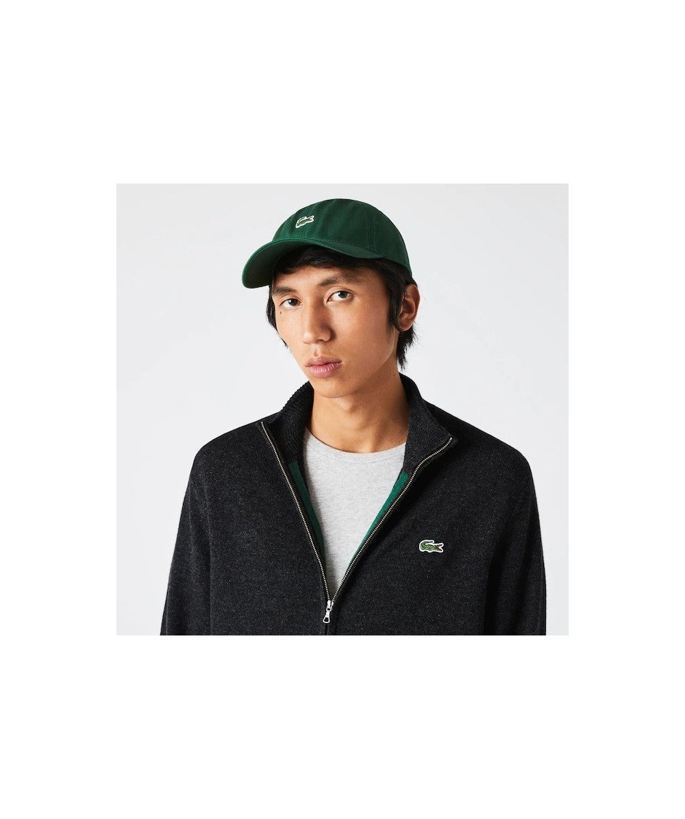LACOSTE Maglione Uomo Collo alto con zip in Lana