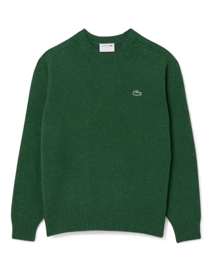 LACOSTE Maglione Uomo girocollo in 100% lana