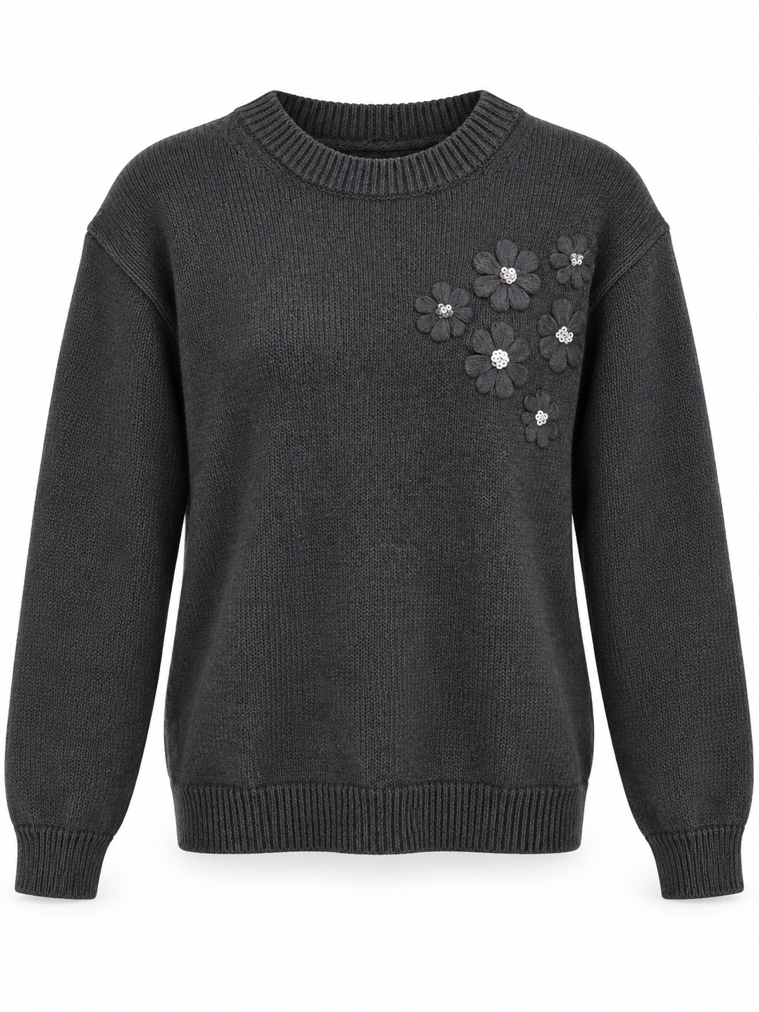 Rebeka Ross · Maglione donna con ricamo fiore