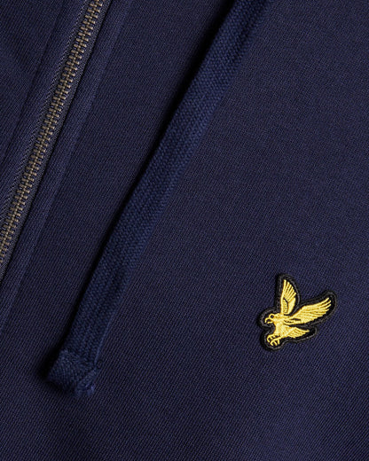 Lyle & Scott · Felpa uomo regular fit zip blu