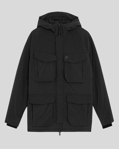 LYLE & SCOTT Parka Uomo in Nylon nero