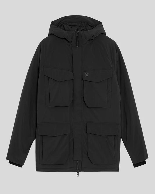 LYLE & SCOTT Parka Uomo in Nylon nero