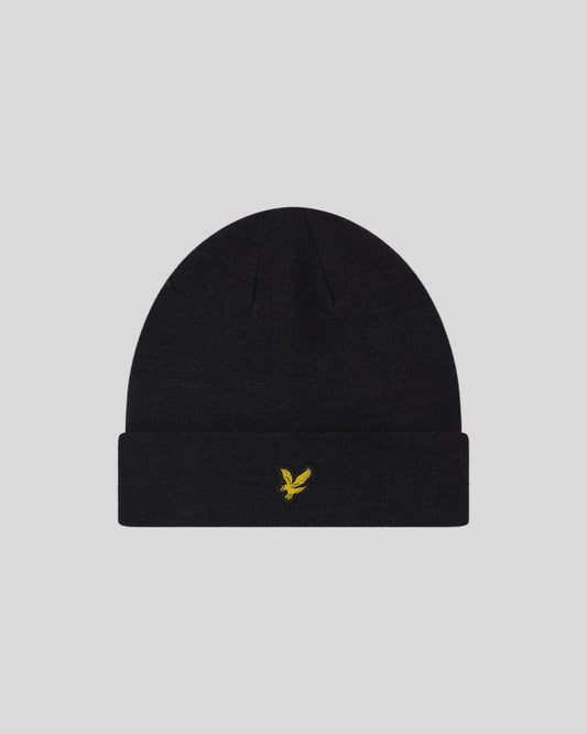 Lyle & Scott berretto basic Jet Black