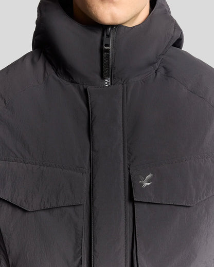 LYLE & SCOTT Parka Uomo in Nylon nero