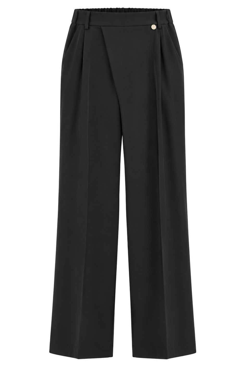 Rebeka Ross · Pantalone donna con piega nero