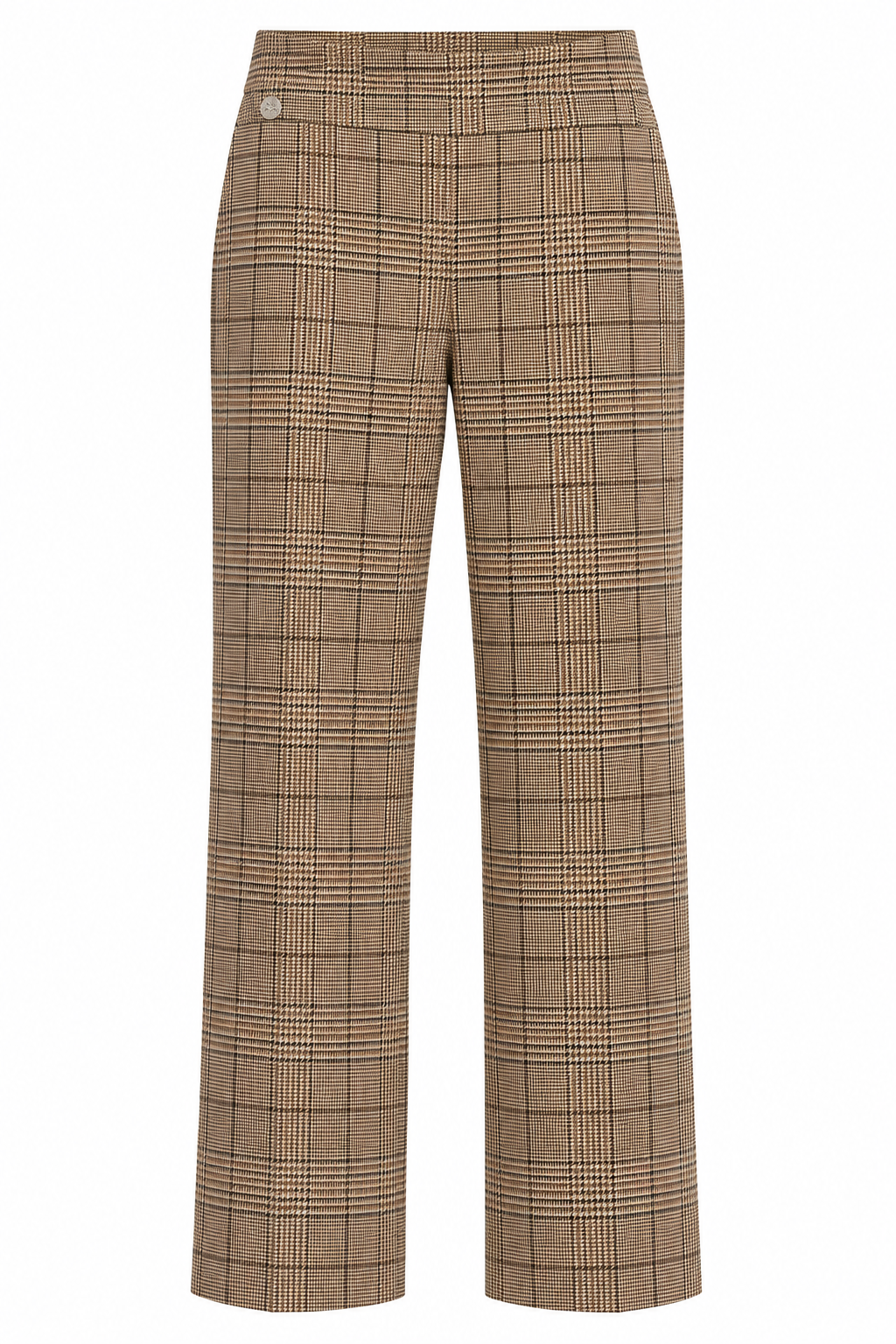 Rebeka Ross · Pantalone donna Quadri Beige