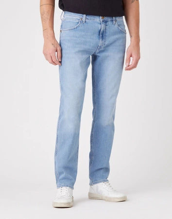 Wrangler · Jeans Greensboro uomo regular straight blu chiaro
