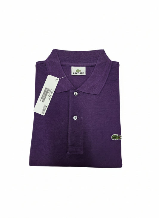 Lacoste Polo maniche corte classic fit viola