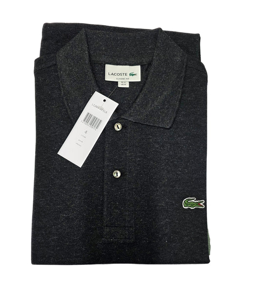 Polo Uomo Manica Corta Lacoste L.12.12 Grigio Melange EL6