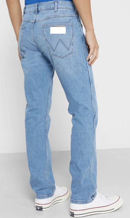 Wrangler · Jeans Greensboro uomo regular straight blu chiaro