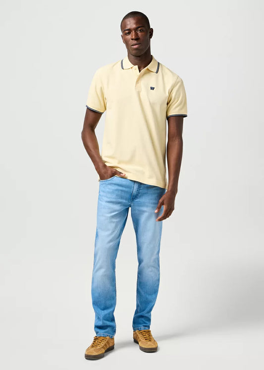 WRANGLER Jeans Uomo Regular Straight denim Slate Shade “Greensboro”