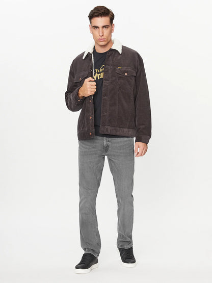 Wrangler · Jeans Greensboro uomo regular straight grigio chiaro