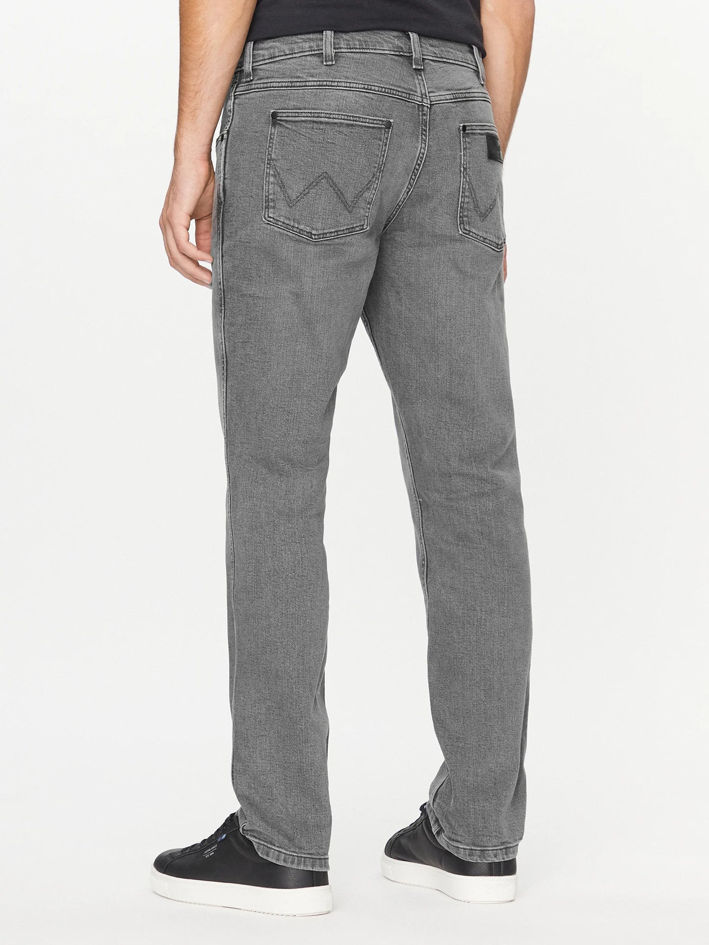 Wrangler · Jeans Greensboro uomo regular straight grigio chiaro