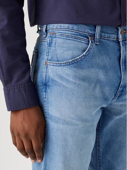 Wrangler · Jeans Greensboro uomo regular straight blu chiaro