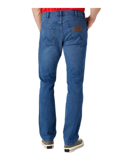 Wrangler · Jeans Greensboro uomo regular straight blu