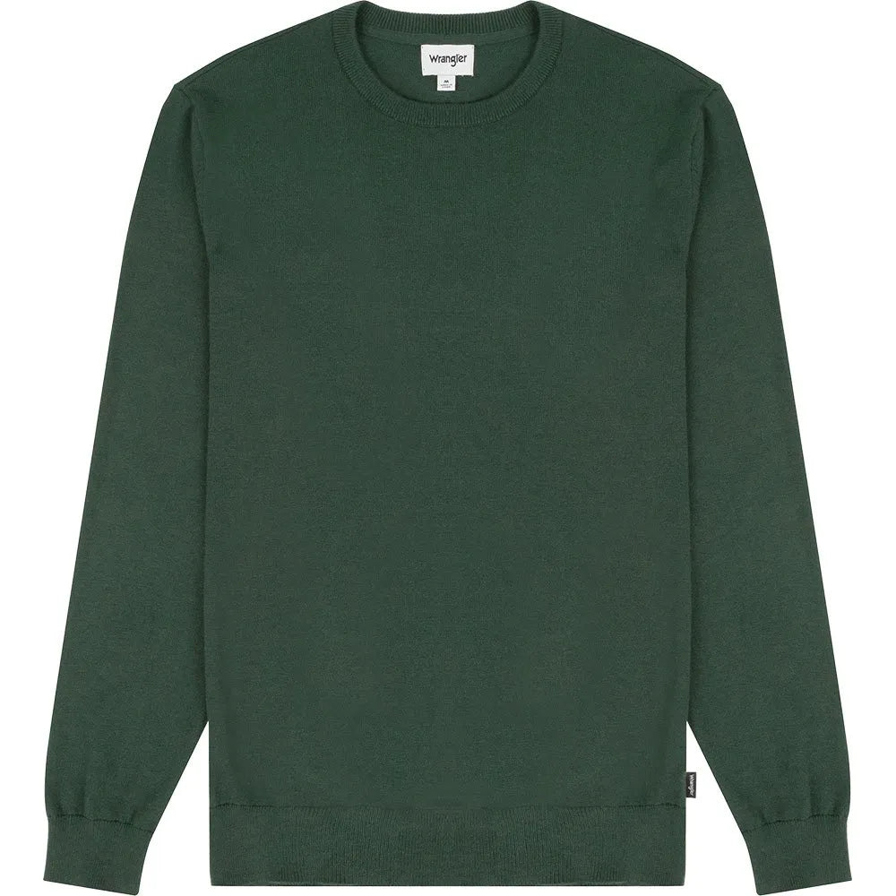 WRANGLER Maglione Uomo girocollo cotone misto lana “Crew Knit”