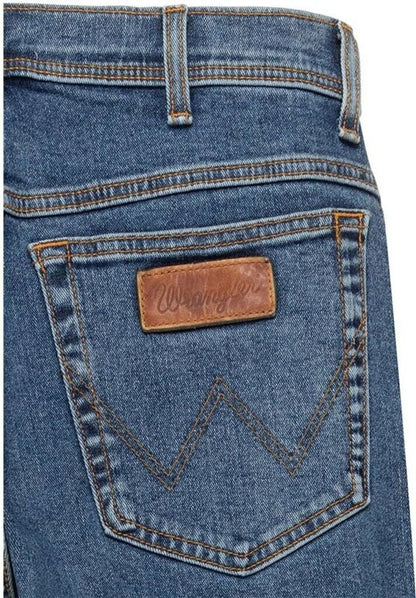 WRANGLER Jeans Uomo Authentic Slim denim Stone Wash “Texas”