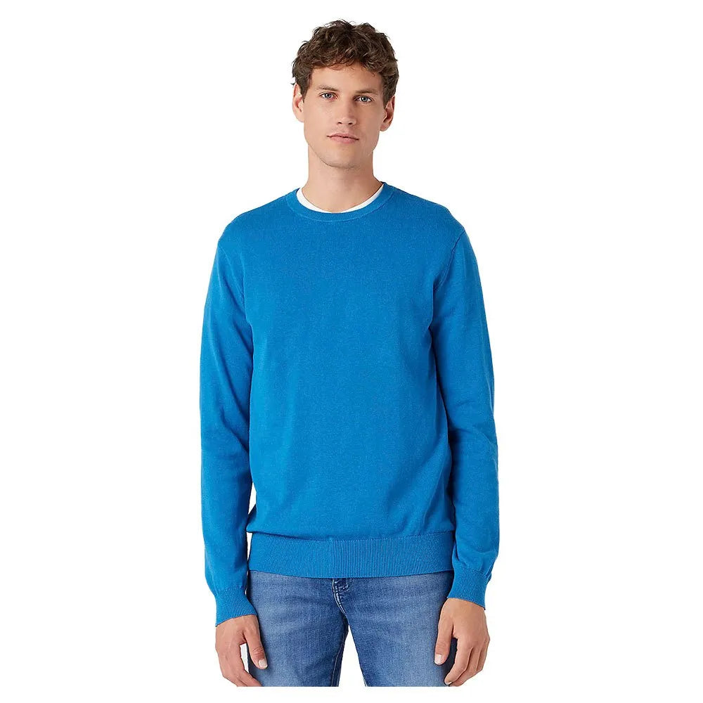 WRANGLER Maglione Uomo girocollo in cotone